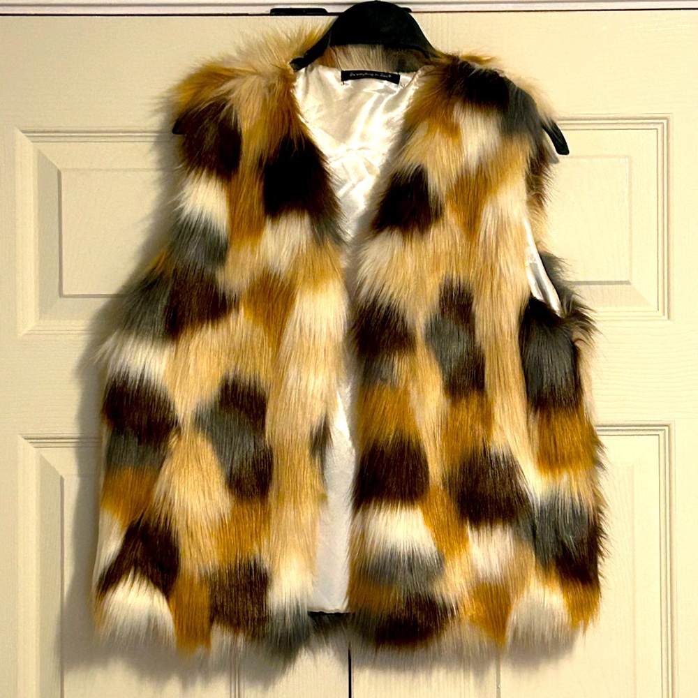 Beautiful faux fur vest